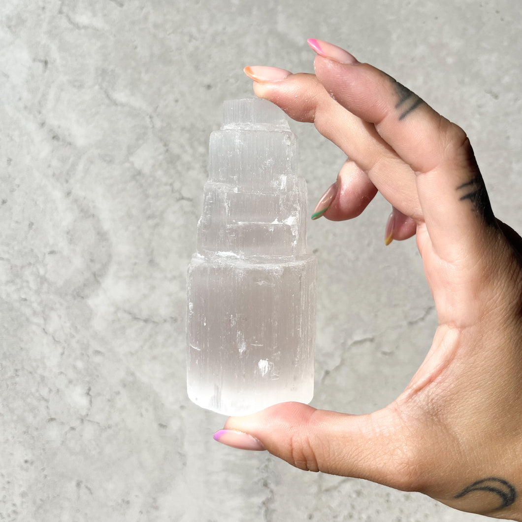 Selenite Tower - Small