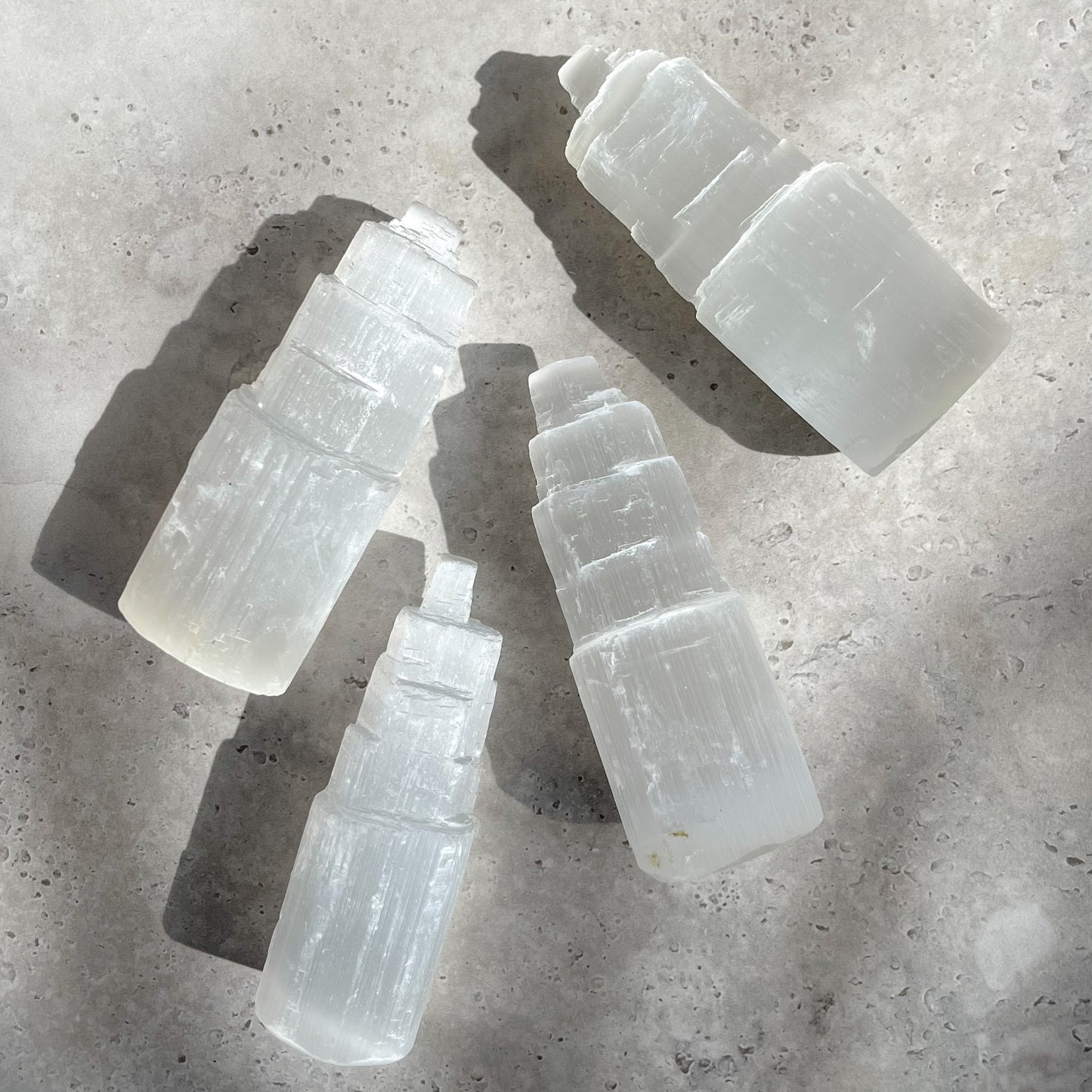 Selenite Tower - Small
