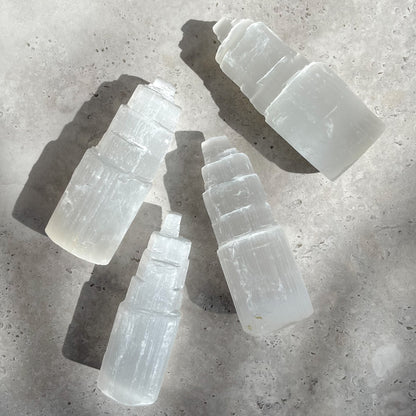 Selenite Tower - Small